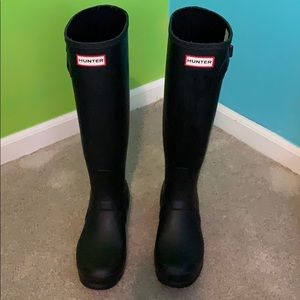 Hunter rain boots